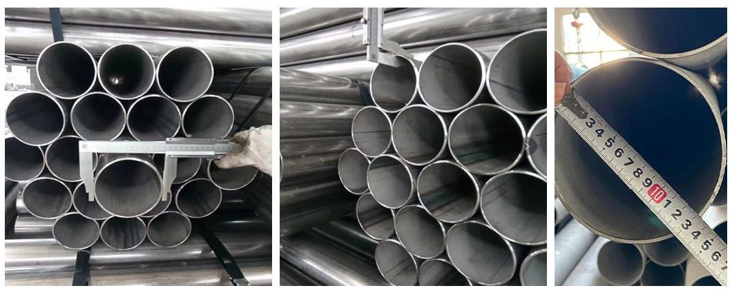 Hot Selling Standard Seaworthy Packing ERW Q235 304 Stainless Seamless Steel Pipe with Factory Price